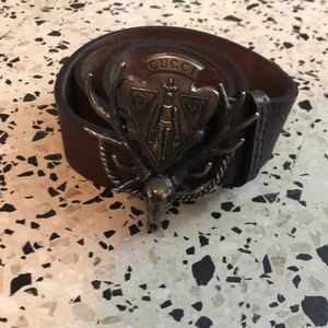 Authentic Gucci belt brown!